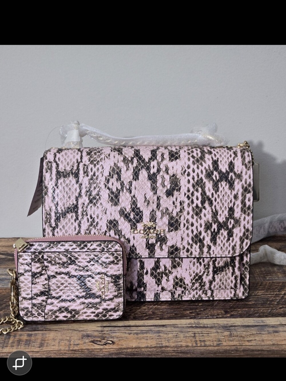 NWT Coach Klare Crossbody Bag And Card Case Set